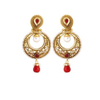 Best  Maroon Earrings 1