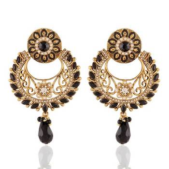 Gracefull Gold Plated Jewellery Earrings For Women 1