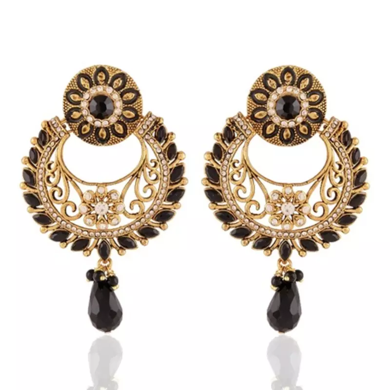 Gracefull Gold Plated Jewellery Earrings For Women