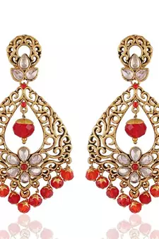 Resplendent Gold Plated Jewellery Earrings For Women