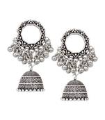 Silver earrings
