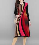 Janasya Multicolor woven polyester kurtas-and-kurtis