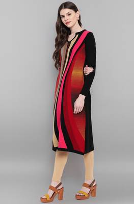 Janasya Multicolor woven polyester kurtas-and-kurtis 4