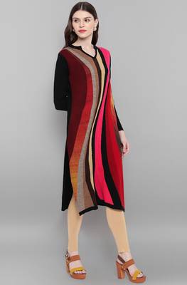 Janasya Multicolor woven polyester kurtas-and-kurtis 5
