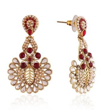 Elegent  Gold Plated Jewellery Earrings For Women 3