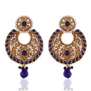 Beguilling Gold Plated Jewellery Earrings For Women 1