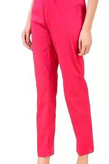 PAVONINE Rani Color Stretchable Cotton Lycra Fabric Pencil Pant