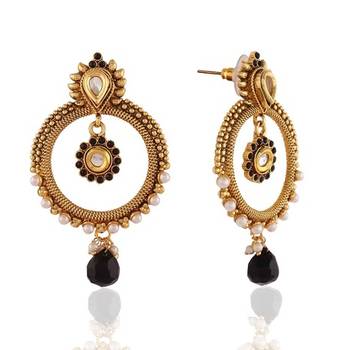 Marvellous Gold Plated Jewellery Earrings For Women 3