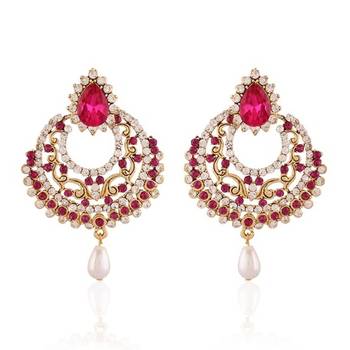 Glimmey Gold Plated Jewellery Earrings For Women 1