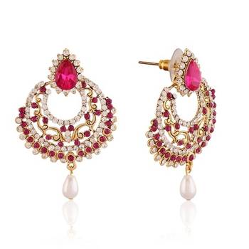 Glimmey Gold Plated Jewellery Earrings For Women 2