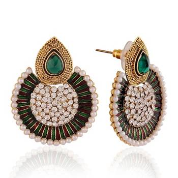 Moddish Gold Plated Jewellery Earrings For Women 3