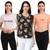 Casual Regular Sleeves Floral Print Women Multicolor Top