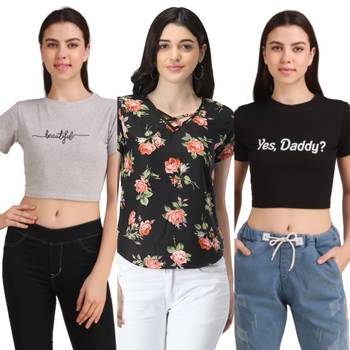 Casual Regular Sleeves Floral Print Women Multicolor Top 1