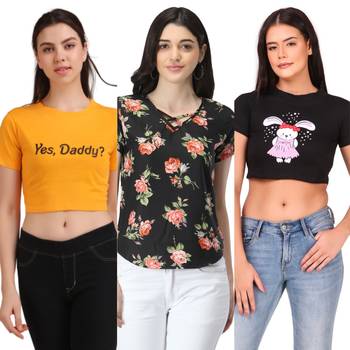 Casual Regular Sleeves Floral Print Women Multicolor Top 1