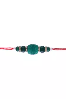 Ethnic Designer Pearl Beads Studded for MenBrother Bhaiya for Rakshabhandan 