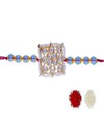 Ethnic Designer Pearl Beads Studded for MenBrother Bhaiya for Rakshabhandan 