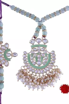 Designer Bhaiya Bhabhi Hanging Lumba Rakhi Combo Set Rakshabhandan 