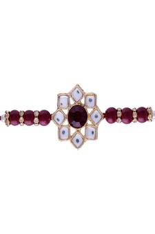 Ethnic Designer Pearl Beads Studded for MenBrother Bhaiya for Rakshabhandan 