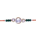 Ethnic Designer Pearl Beads Studded for MenBrother Bhaiya for Rakshabhandan 