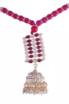 Designer Bhaiya Bhabhi Hanging Lumba Rakhi Combo Set Rakshabhandan 