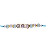 Ethnic Designer Pearl Beads Studded for MenBrother Bhaiya for Rakshabhandan 