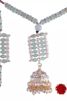 Designer Bhaiya Bhabhi Hanging Lumba Rakhi Combo Set for Rakshabhandan 