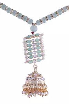 Designer Bhaiya Bhabhi Hanging Lumba Rakhi Combo Set for Rakshabhandan 