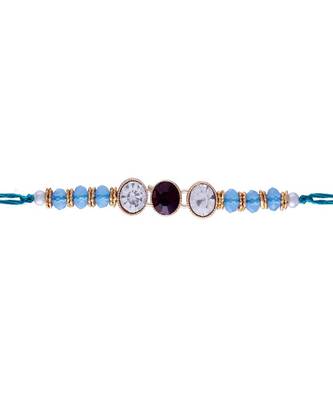 Ethnic Designer Pearl Beads Studded for MenBrother Bhaiya for Rakshabhandan  1
