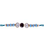 Ethnic Designer Pearl Beads Studded for MenBrother Bhaiya for Rakshabhandan 