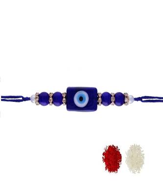 Ethnic Designer Pearl Beads Studded for MenBrother Bhaiya for Rakshabhandan  1