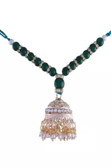 Designer Bhaiya Bhabhi Hanging Lumba Rakhi Combo Set for Rakshabhandan 
