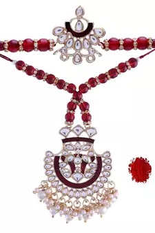 Designer Bhaiya Bhabhi Hanging Lumba Rakhi Combo Set for Rakshabhandan 