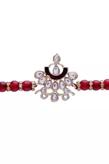 Designer Bhaiya Bhabhi Hanging Lumba Rakhi Combo Set for Rakshabhandan 
