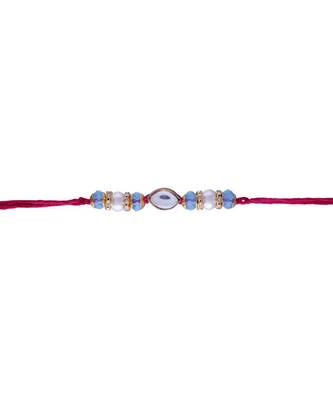 Ethnic Designer Pearl Beads Studded for MenBrother Bhaiya for Rakshabhandan  2