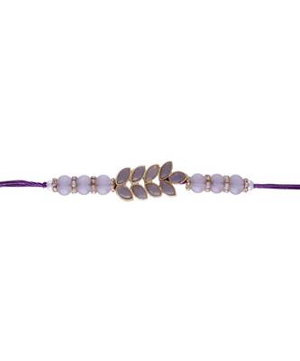 Designer Bhaiya Bhabhi Hanging Lumba Rakhi Combo Set for Rakshabhandan  4