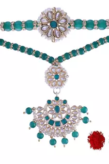 Designer Bhaiya Bhabhi Hanging Lumba Rakhi Combo Set for Rakshabhandan 