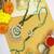 Designer Bhaiya Bhabhi Hanging Lumba Rakhi Combo Set for Rakshabhandan (R066GCO)