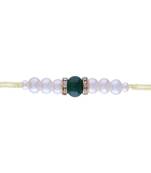 Ethnic Designer Pearl Beads Studded for MenBrother Bhaiya for Rakshabhandan 