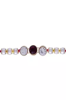 Ethnic Designer Pearl Beads Studded for MenBrother Bhaiya for Rakshabhandan (R084W)