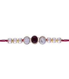 Ethnic Designer Pearl Beads Studded for MenBrother Bhaiya for Rakshabhandan 