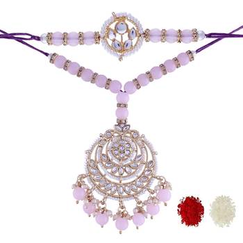 Designer Bhaiya Bhabhi Hanging Lumba Rakhi Combo Set for Rakshabhandan  2
