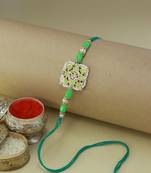 Ethnic Designer Pearl Beads Studded for MenBrother Bhaiya for Rakshabhandan 