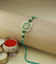 Ethnic Designer Pearl Beads Studded for MenBrother Bhaiya for Rakshabhandan 