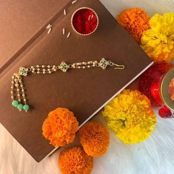 Designer Bhaiya Bhabhi Hanging Lumba Rakhi for Rakshabhandan Special (R022L) 1