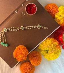 Designer Bhaiya Bhabhi Hanging Lumba Rakhi for Rakshabhandan Special (R022L)