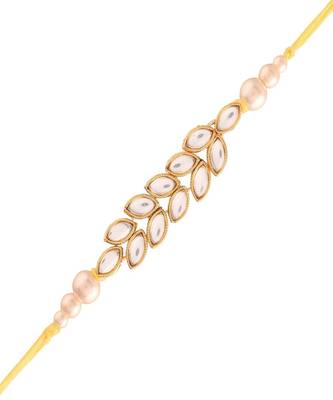 Gold Plated Ethnic Designer Pearl Beads for BrotherMen  1