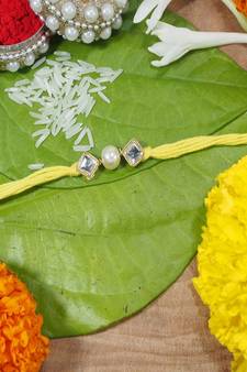 Gold Plated Ethnic Designer Pearl Beads for BrotherMen 