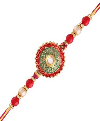 Gold Plated Ethnic Designer Pearl for BrotherMen  1