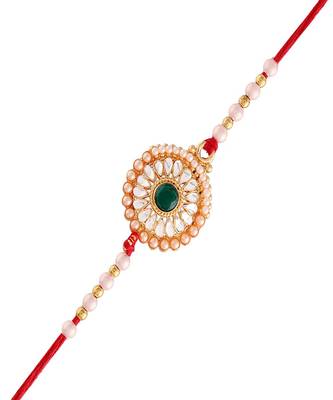 Gold Plated Ethnic Designer Pearl Kundan for BrotherMen 2
