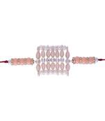 Rakshabhandan Special Designer Kundan & Pearl Studded Rakhi for BrotherMen 